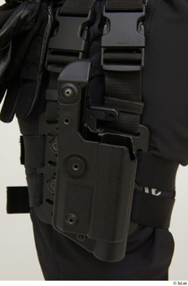  Photos Michael Summers Policeman A pose detail of uniform leg lower body revolver case 0002.jpg